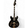 Used Hagstrom Used Hagstrom Viking II 67 Black Hollow Body Electric Guitar Black