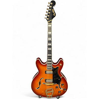 Used Hagstrom Viking II 67' Limited Edition Vintage Sunburst Hollow Body Electric Guitar
