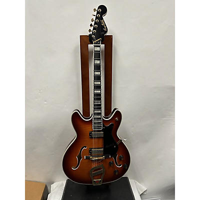 Hagstrom Used Hagstrom Viking II-P P90S 2 Color Sunburst Hollow Body Electric Guitar