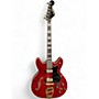 Used Hagstrom Viking II-P P90S CHERRY RED Hollow Body Electric Guitar CHERRY RED