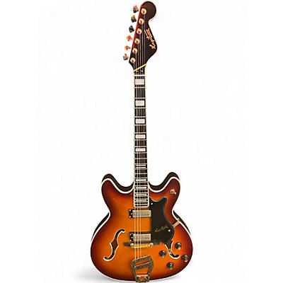 Used Hagstrom Viking II-P P90S SUNBURST Hollow Body Electric Guitar
