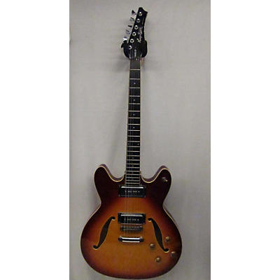 Hagstrom Used Hagstrom Viking II-P P90S Sunburst Hollow Body Electric Guitar