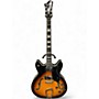 Used Hagstrom Viking P 2 Tone Sunburst Hollow Body Electric Guitar 2 Tone Sunburst