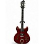 Used Hagstrom Viking P Cherry Hollow Body Electric Guitar Cherry
