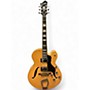 Used Hagstrom hj500 Natural Hollow Body Electric Guitar Natural