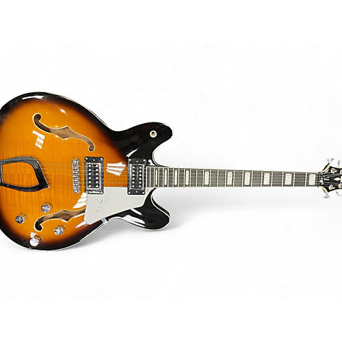 Hagstrom Used Hagstrom super viking 2 Color Sunburst Solid Body Electric Guitar 2 Color Sunburst