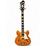 Used Hagstrom super viking Natural Hollow Body Electric Guitar Natural