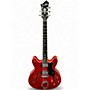 Used Hagstrom viking Dakota Red Hollow Body Electric Guitar Dakota Red