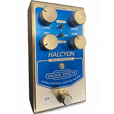 Used Halcyon BLUE OVERDRIVE Effect Pedal