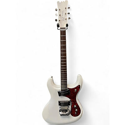 Used Hallmark 65 CUSTOM White Solid Body Electric Guitar