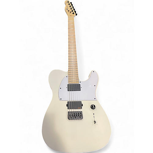 Used Halo SALVUS CUSTOM WHITE Solid Body Electric Guitar WHITE