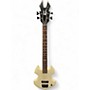 Used Halo Satyr 5 Off White Electric Bass Guitar Off White