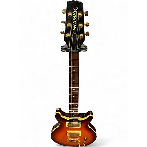 Used Hamer ARCHTOP SUNBURST 3 Color Sunburst Solid Body Electric Guitar 3 Color Sunburst