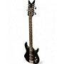 Used Hamer CH12 CHAARRAL BLACK Electric Bass Guitar BLACK