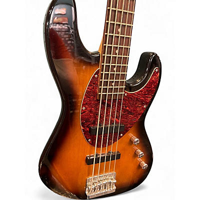 Used Hamer CRUISE 5 STRING SUNBURST Electric Bass Guitar