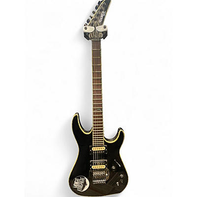 Used Hamer Californian Black Solid Body Electric Guitar