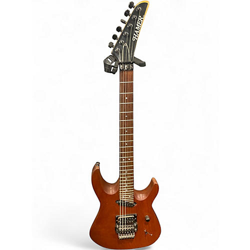 Used Hamer Californian USA Mahogany Solid Body Electric Guitar Mahogany