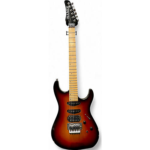 Hamer Used Hamer Centaura USA 2 Color Sunburst Solid Body Electric Guitar 2 Color Sunburst