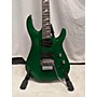 Used Hamer Used Hamer DIABLO TRANSPARENT GREEN Solid Body Electric Guitar TRANSPARENT GREEN