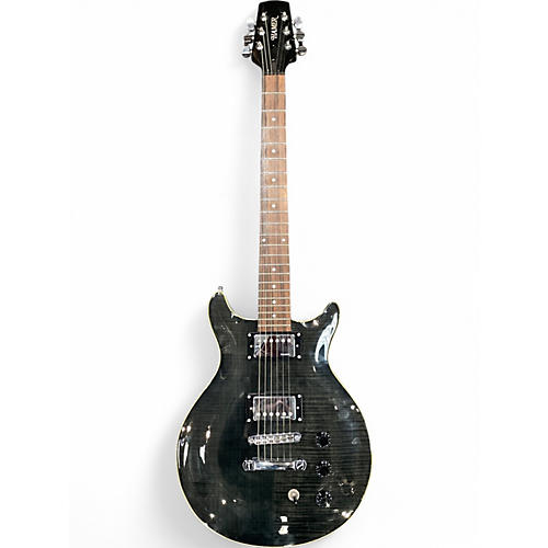 Used Hamer DOUBLE CUT FM Trans Gray Solid Body Electric Guitar Trans Gray