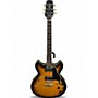 Used Hamer ECHOTONE 2 Color Sunburst Hollow Body Electric Guitar 2 Color Sunburst