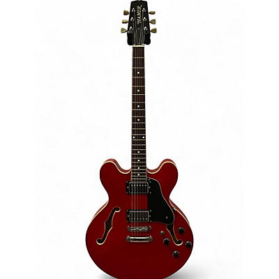 Used Hamer ECHOTONE CHERRY Solid Body Electric Guitar