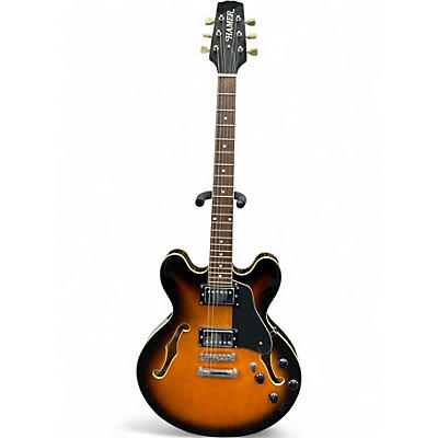 Used Hamer Echotone Sunburst Hollow Body Electric Guitar