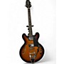 Used Hamer Echotone Tobacco Sunburst Hollow Body Electric Guitar Tobacco Sunburst