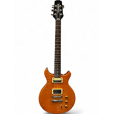 Used Hamer FM special Trans Amber Solid Body Electric Guitar