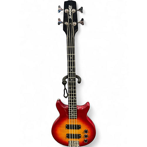Used Hamer SB4 CHERRY BURST Electric Bass Guitar CHERRY BURST