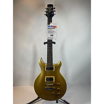 Hamer Used Hamer SLAMMER SERIES DOUBLE CUT Gold Solid Body Electric Guitar