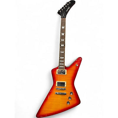 Used Hamer STANDARD FT 3 Color Sunburst Solid Body Electric Guitar