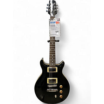 Used Hamer SUNBURST A/T Black Solid Body Electric Guitar