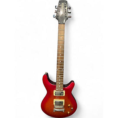 Used Hamer SUNBURST Cherry Sunburst Solid Body Electric Guitar