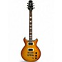 Used Hamer SUNBURST Q/T Yellow Solid Body Electric Guitar Yellow