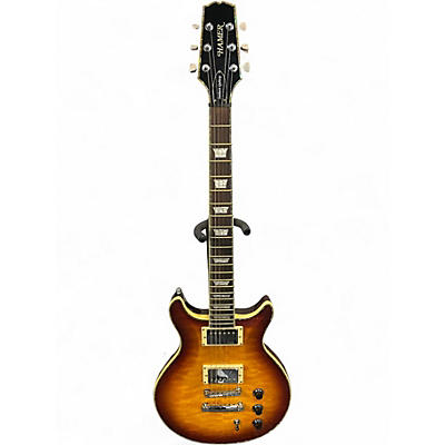 Used Hamer SUNBURST QUILT TOP 2 Color Sunburst Solid Body Electric Guitar