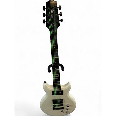 Used Hamer SUNBURST XT SERIES White Solid Body Electric Guitar