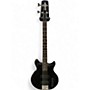 Used Hamer Slammer  Black Electric Bass Guitar Black