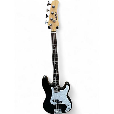 Used Hamer Slammer Black Electric Bass Guitar