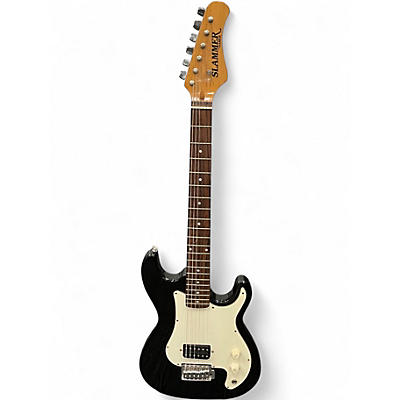 Used Hamer Slammer Black Solid Body Electric Guitar