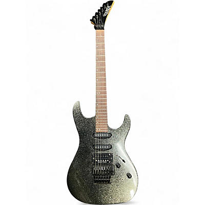 Used Hamer Slammer Series Green Sparkle Solid Body Electric Guitar