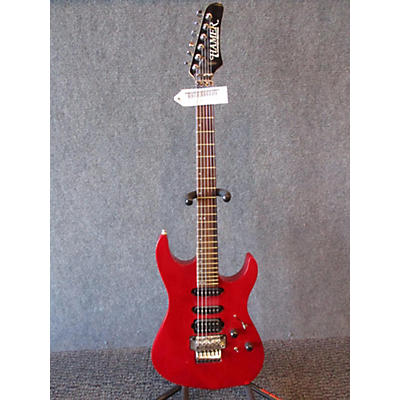 Hamer Used Hamer Slammer Series Red Solid Body Electric Guitar