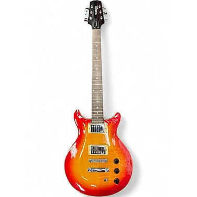 Used Hamer Standard F/T Heritage Cherry Sunburst Solid Body Electric Guitar