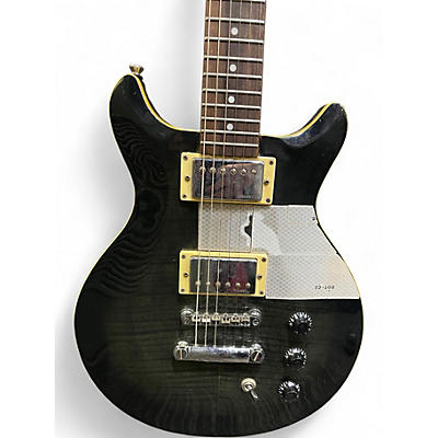 Used Hamer Sunburst A/T Trans Black Solid Body Electric Guitar