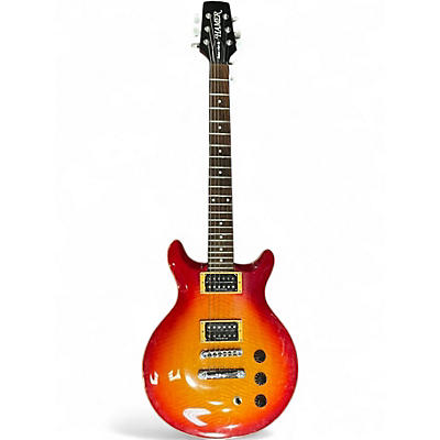 Used Hamer Sunburst Arch Top Sunburst Solid Body Electric Guitar