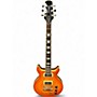 Used Hamer Sunburst Q/T Orangeburst Solid Body Electric Guitar Orangeburst