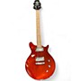 Used Hamer Usa Eclipse Trans Red Solid Body Electric Guitar Trans Red