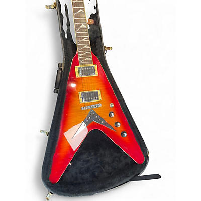 Used Hamer VECTOR FLAME TOP 59 BURST Solid Body Electric Guitar