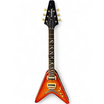 Used Hamer Vector 2 Color Sunburst Solid Body Electric Guitar