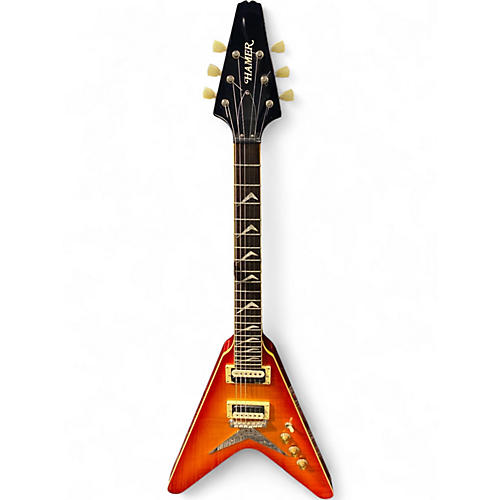 Used Hamer Vector 2 Color Sunburst Solid Body Electric Guitar 2 Color Sunburst
